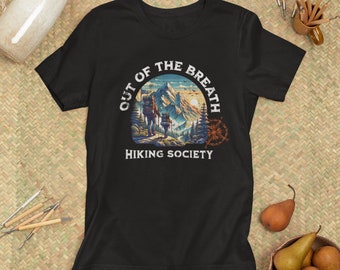 Out of the Breath Wandershirt, Out of the Breath, Naturfreunde, Outdoor Shirt, Hiking Apparel, Wanderer Geschenk