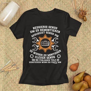 Funny craftsman t-shirt for men | Saying for hobbyists, DIY mechanics | Gift with tool humor | DIY mechanic shirt