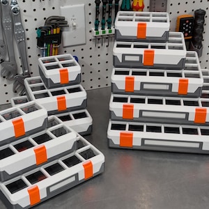 Gridfinity Portable Storage Case - Modern 3D Printed Organizer for Bins