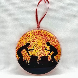 Twenty One Pilots Breach and Clancy Tour Christmas Tree Ornament