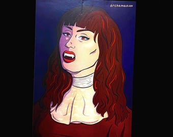 Nadja What We Do In The Shadows Art Print
