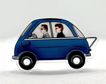 Depeche Mode Never Let Me Down Again Acrylic Car Toy