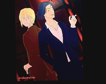 Moriarty the Patriot Sherlock and William Art Print