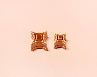Juego de cortadores de contorno brillantes / Cortadores de contorno para arcilla polimérica / Herramientas para hacer pendientes / 10–30 mm
