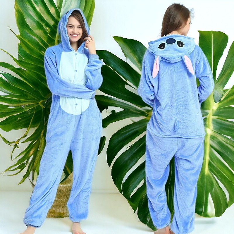 Stitch Onesie for Kids Boys Grils Kigurumi Animal Costumes Pajamas -  Allonesie
