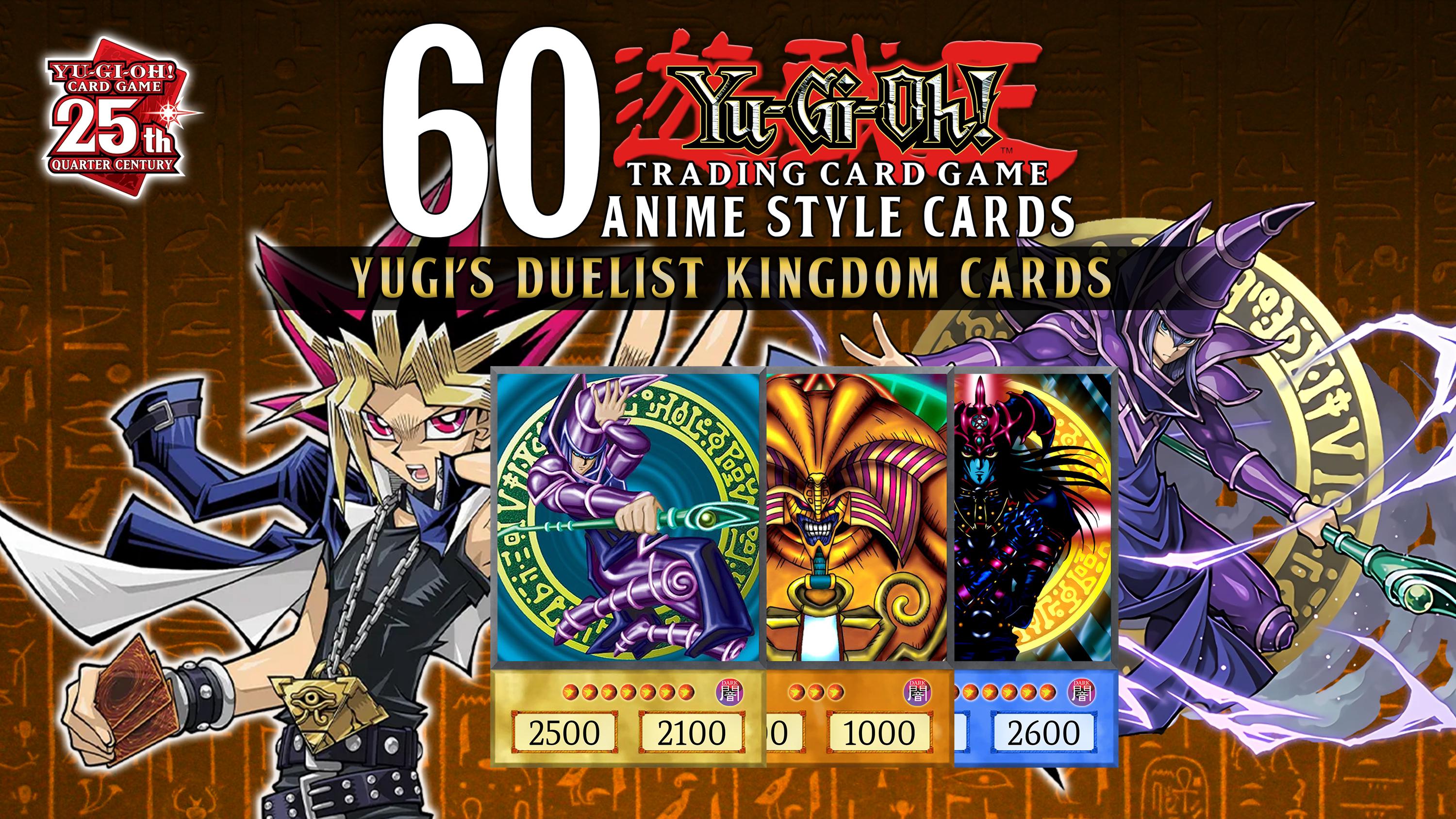60 Yu-gi-oh Collectable Trading Card "anime Style" Cards - Yugi's Duelist  Kingdom Deck - Etsy