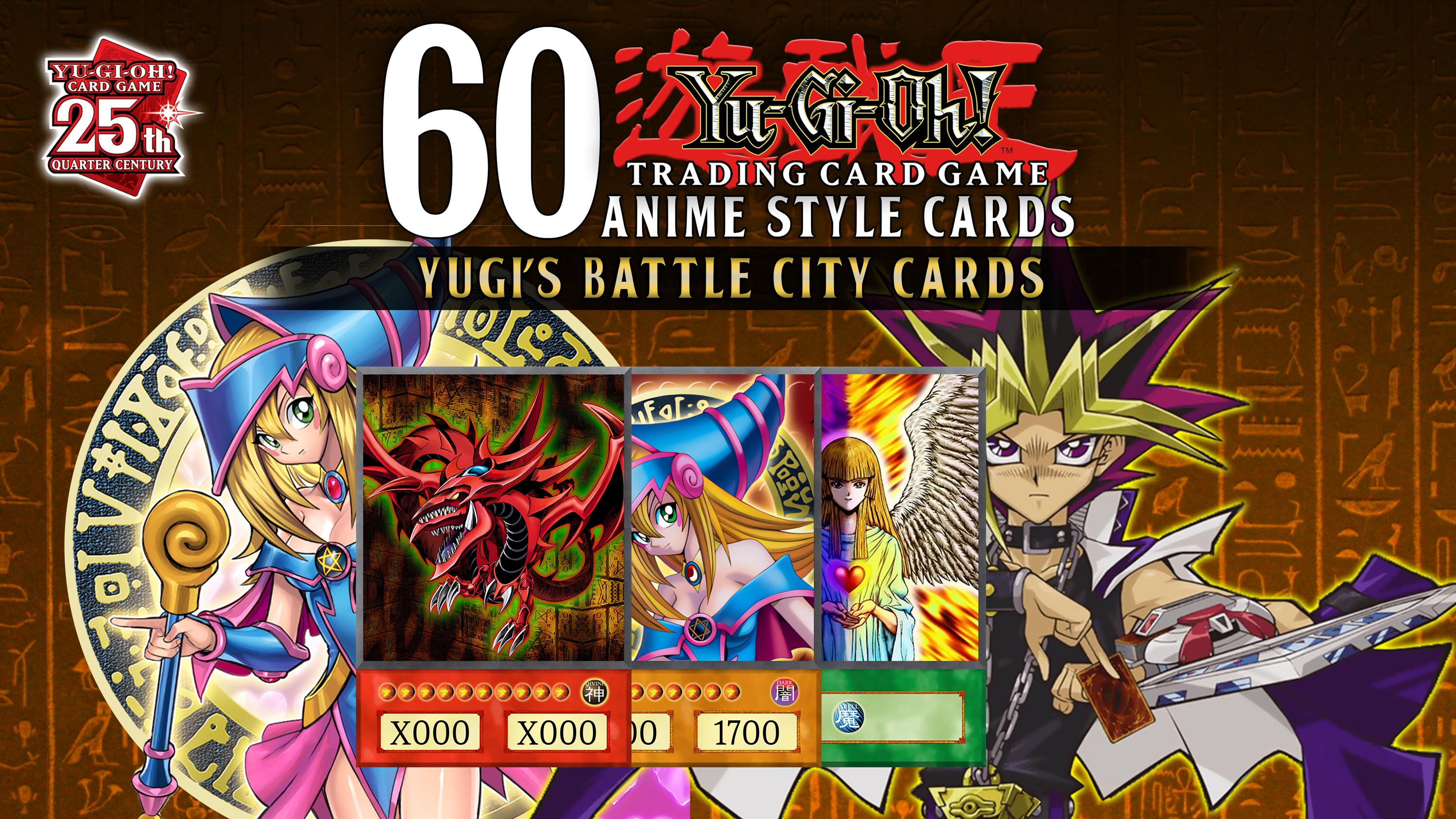 60 Yu-gi-oh Collectable Trading Card "anime Style" Cards - Yugi's Battle  City Deck - Etsy