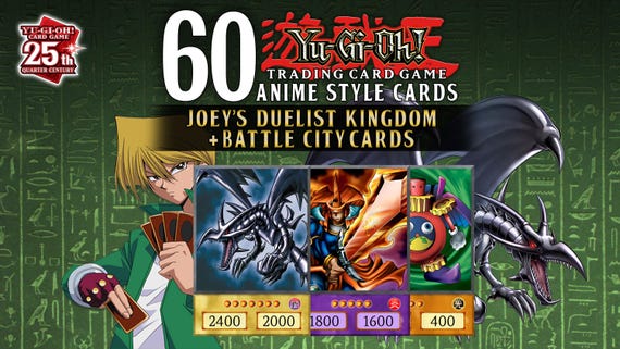 60 Yu-gi-oh Collectable Trading Card "anime Style" Cards - Joey's Duelist Kingdom + Battle City Deck - Etsy 60 Yu-gi-oh Collectable Trading Card "anime Style" Cards - Joey's Duelist Kingdom + Battle City Deck - Etsy