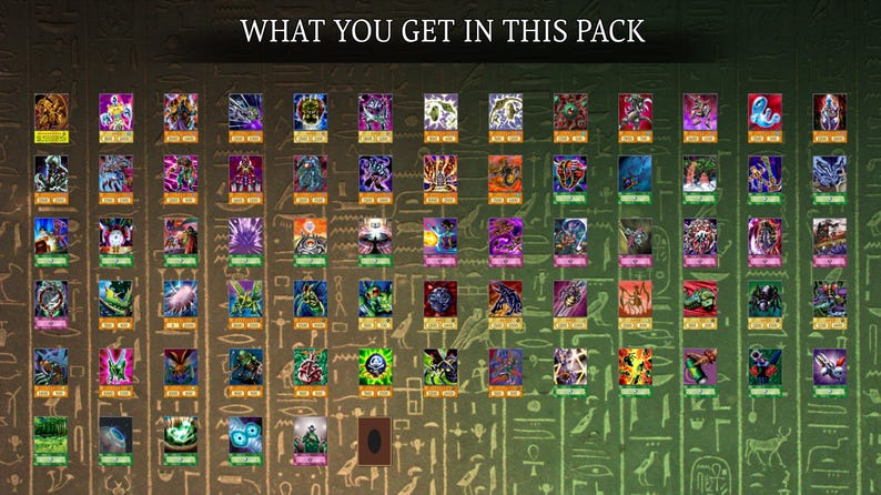 70 Yu-gi-oh Collectable Trading Card 