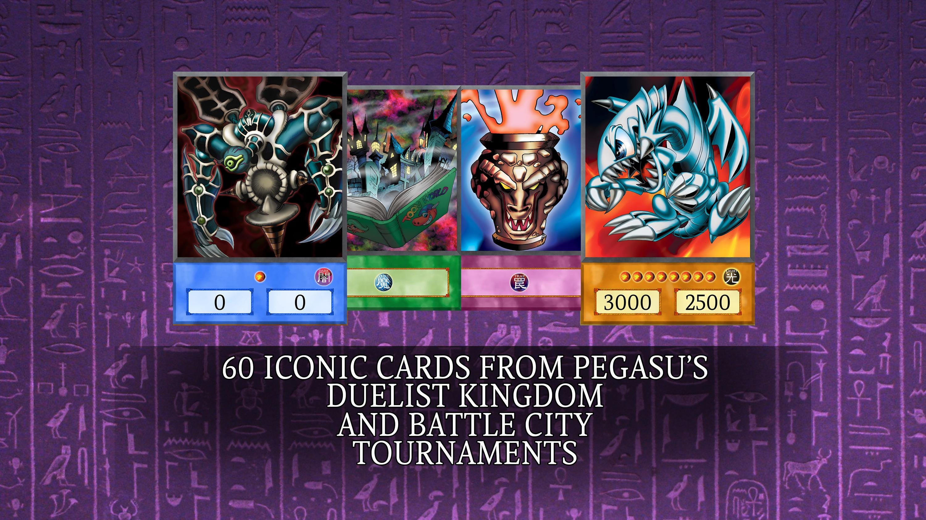 60 Yu-gi-oh Collectable Trading Card "anime Style" Cards - Pegasus's  Duelist Kingdom + Battle City Deck - Etsy