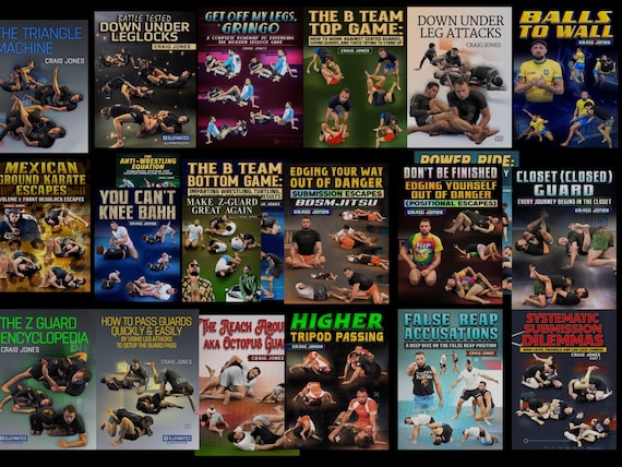 High-Level Triangle and Leg Lock Combos Craig Jones DVD