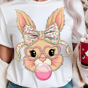 Conejito de Pascua con purpurina PNG, Pascua PNG, Camiseta de Pascua PNG, Conejito de Pascua Png, Clipart de Pascua, Feliz Pascua Png, Huevo de Pascua Png
