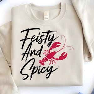 Feisty Crawfish PNG Design: Spicy Summer File (Digital Download)
