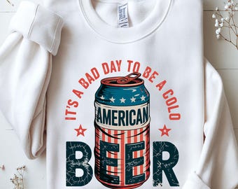 Retro American Beer 4th of Jul 2020 PNG: Flaggen Design (Digitaler Download)