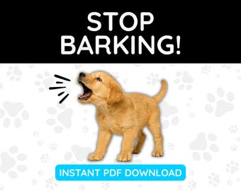 How to Stop Barking PDF for Dog Owners