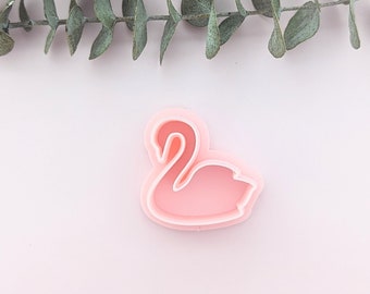 Swan Polymer Clay Cutter: Elegant Bird Jewelry Making Tool