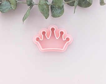 Crown Polymer Clay Cutters: Royal Jewelry Making Molds