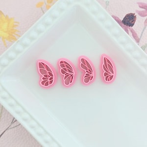 Butterfly Wings Polymer Clay Cutter Sculpting Tools Earrings Jewelry Making Embossing Mold Craft Supplies Insects