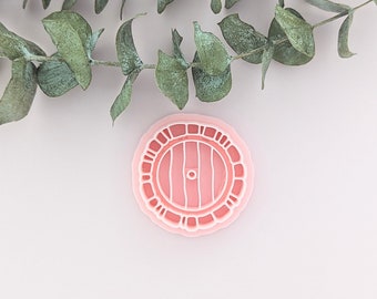 Round Fairy Door Polymer Clay Cutters Sculpting Tools Earrings Jewelry Making Embossing Mold Craft Supplies Miniature Fairy Door