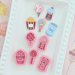 Sweet Treats and Snacks Clay Cutter Collection | Carnival & Movie Night
