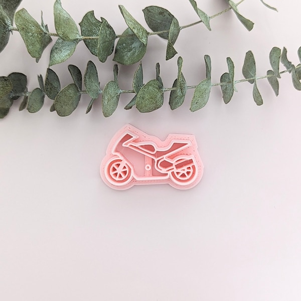 Motorcycle Polymer Clay Cutters Sculpting Tools Earrings Jewelry Making Embossing Mold Craft Supplies Motor Bike Street Wheels