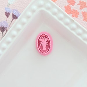 Lobster Frame Polymer Clay Cutters Sculpting Tools Earrings Jewelry Making Embossing Mold Craft Supplies Ocean Sea Crayfish