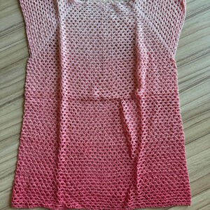 crocheted shirt