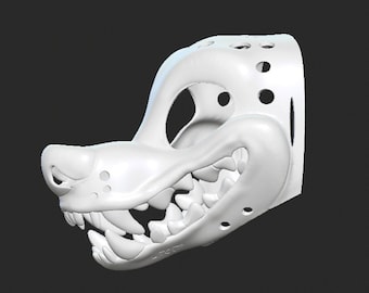 Toothy Fursuit Canine 3D Model