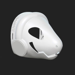 Protogen Fursuit Base 3D Model