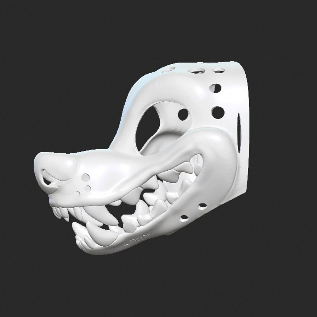 Toothy Fursuit Canine 3D Model - Etsy