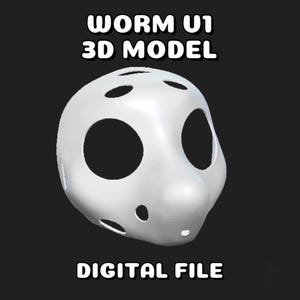 Worm on a String V1 Fursuit 3D Model