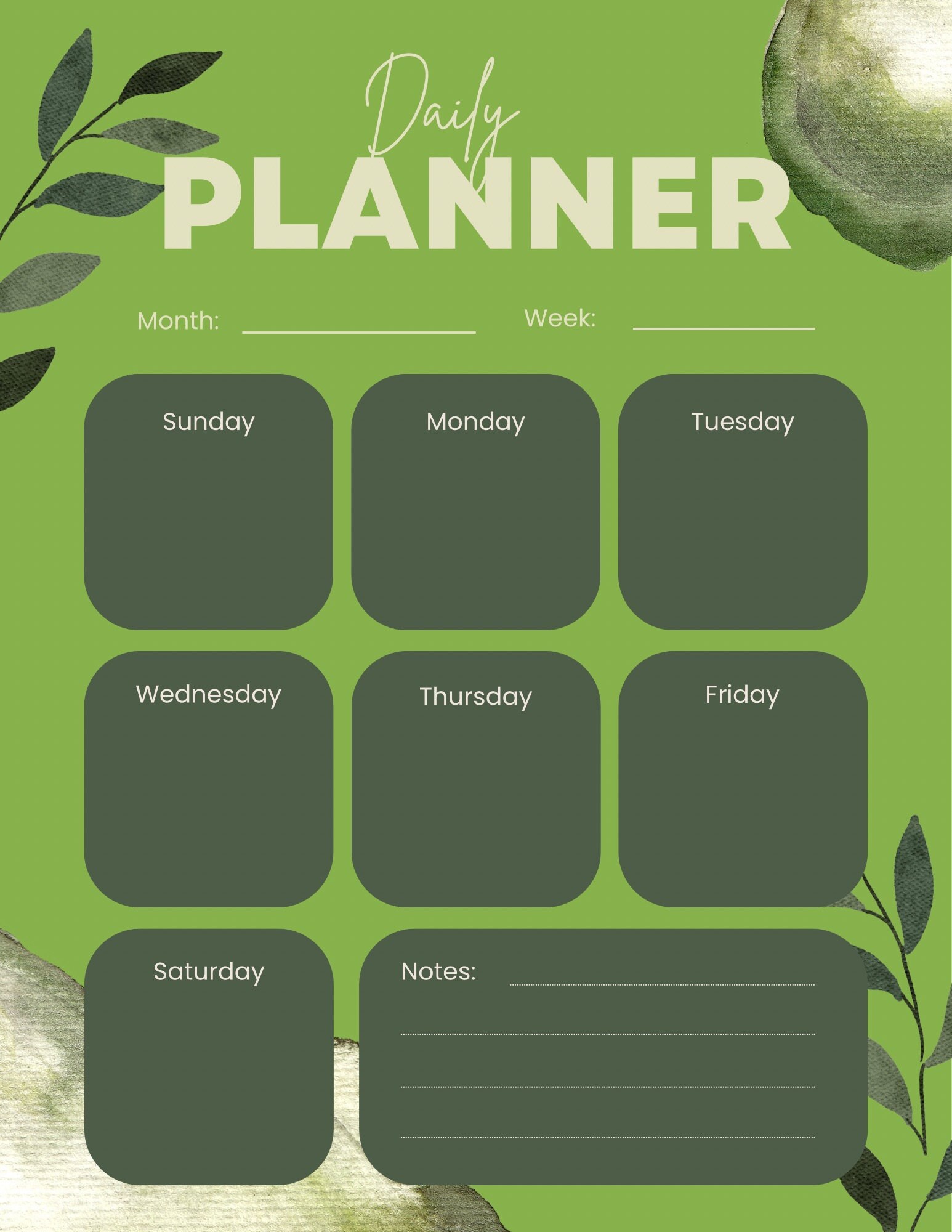 Daily Planner/kids Daily Planner/child Daily Planner/planner - Etsy