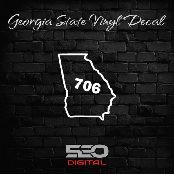 Georgia Truck Decals - Etsy