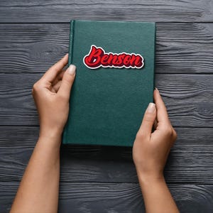 Personalized Name Sticker – Custom Waterproof Vinyl Decal - Etsy