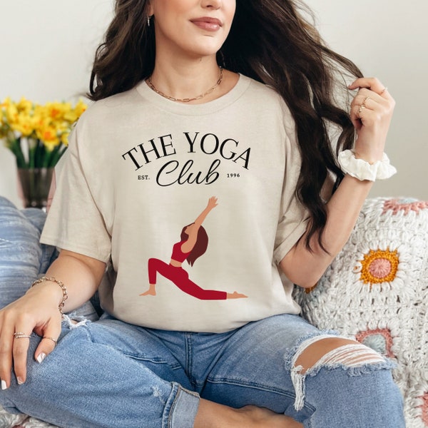 Yoga Shirt - The Yoga Club Shirt - Shirts for Women - Womens Shirts - Spiritual Shirt - Meditation Shirt - Self Care Shirt - Yoga Lover