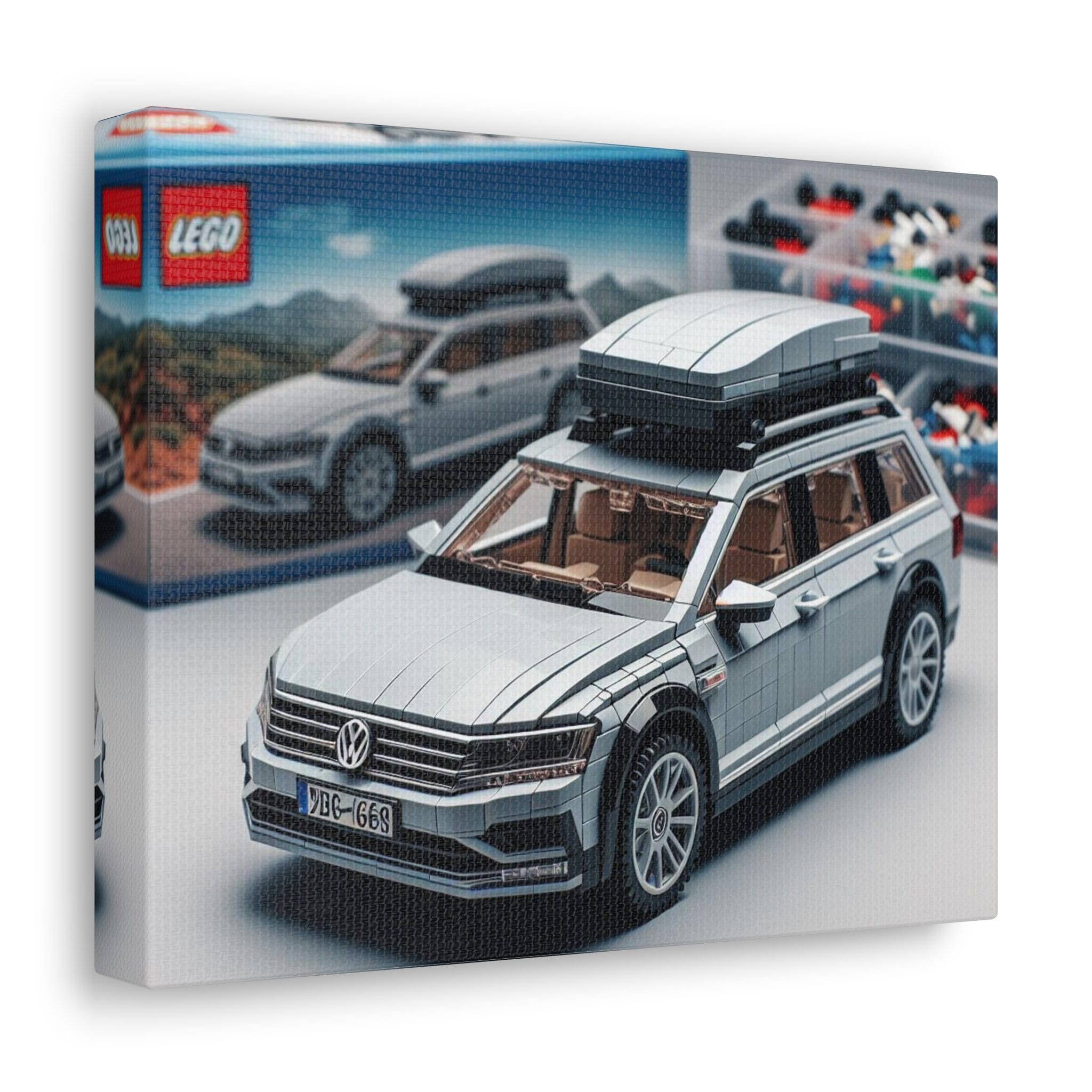 Lego Volkswagen Passat Alltrack Estate Option 4 Canvas Gallery Wraps Etsy