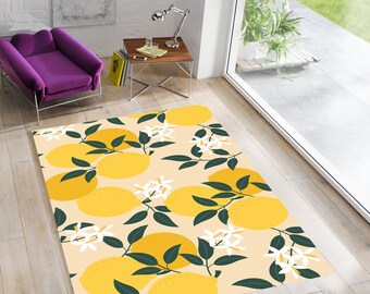 Tapete de limoeiro: decoração moderna para cozinha ou sala de estar