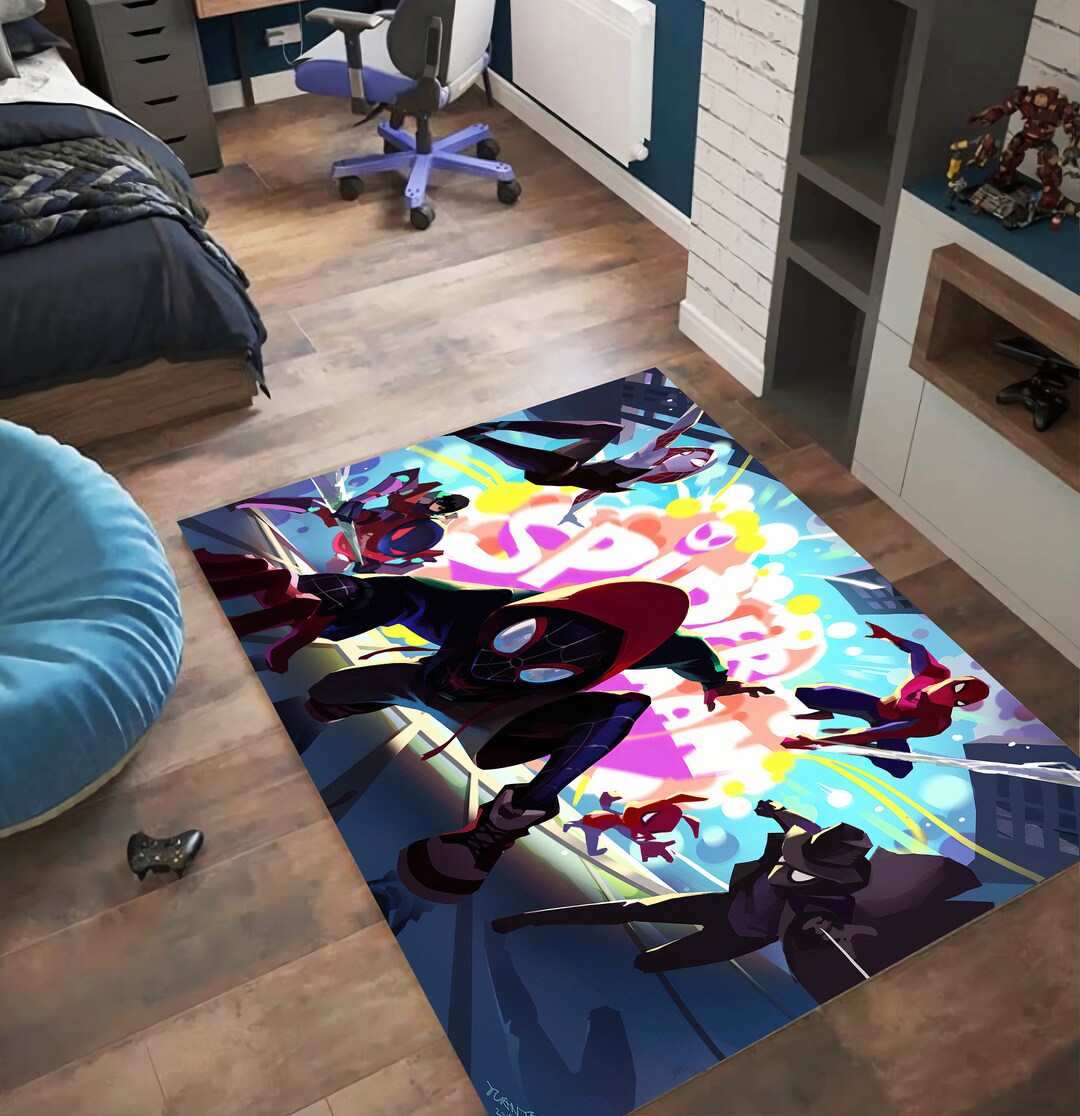 Spiderman Rug,marvel Rug,sneakers Rug,avengers Rug,boys Room Rug,kids ...