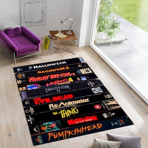 Horror Film VHS Teppich: Klassischer Film Teppich