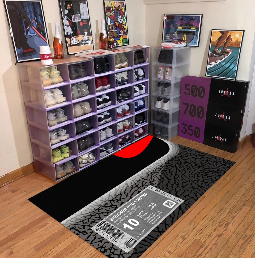 Sneakers Rug,sneakers Box Rug,carpets,sneakers Room Rug