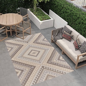 Traditional Rugs,Ethnic Rug,Garden Decor,Outdoor Rug Patio,Patio Rug,Outdoor Mat,Poolside Rug,Farmhouse Rug,Garden Rug,Washable Outdoor Rug
