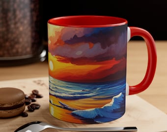 Sunset Coffee Mug, 11oz
