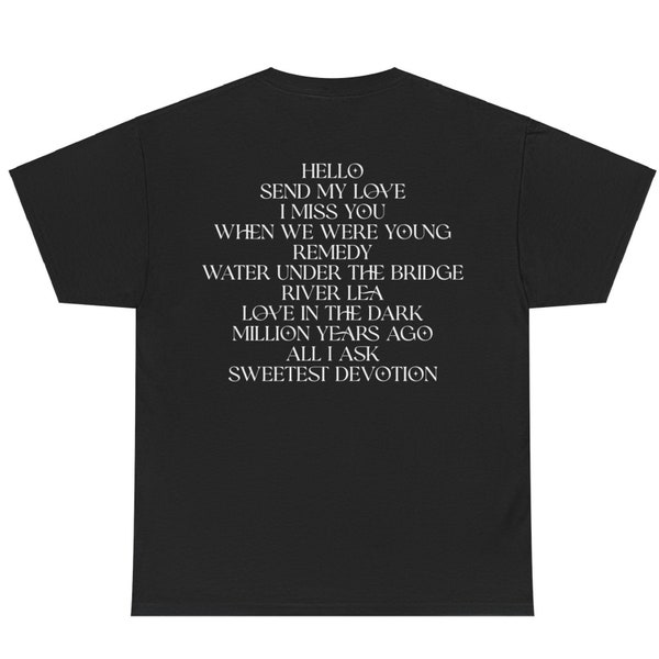 Adele - 25 T-Shirt, Adele Konzert & Tour Merch, Adele Geschenk Unisex-Shirt
