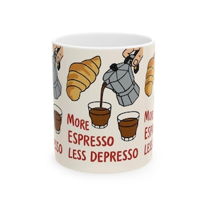 Espresso Mug with Motivational Quote