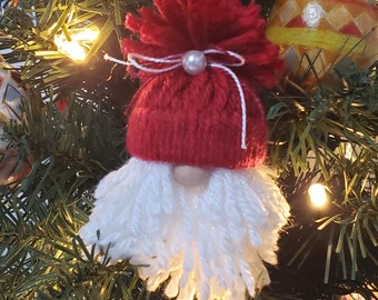 Pom Pom Santa - Handmade Christmas Ornament