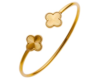 Clover Bracelet! 18k Gold plated jewellery. Hypoallergenic and tarnish free! FREE shipping Australia wide!