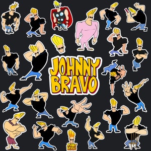 JOHNNY BRAVO Digital Sticker