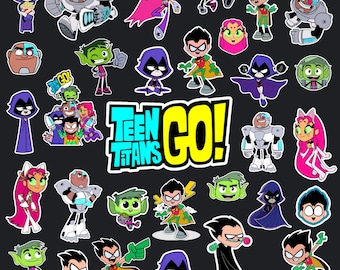 Digitale Teen Titans Go-stickers
