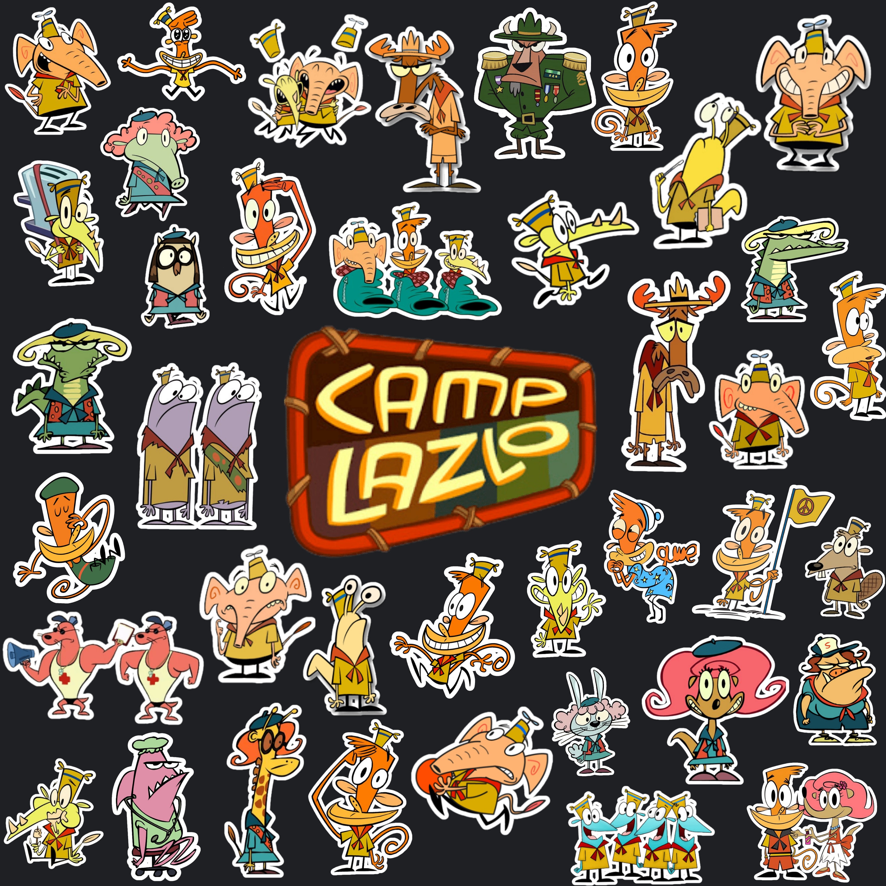 2005 Camp Lazlo フィギュアセット カートゥーンネットワーク 2005 Camp Lazlo フィギュアセット カートゥーンネットワーク