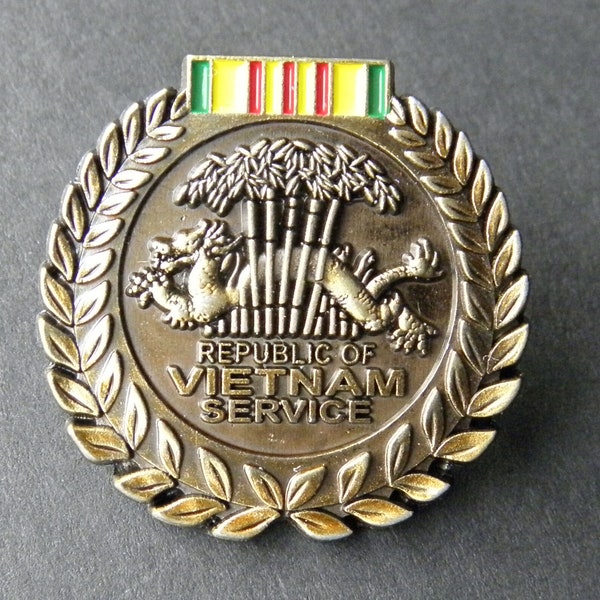 thumbnail image 2 of Vietnam Service Ribbon Enamel Lapel Pin - 7/8 Inch Brand New 2 of 5